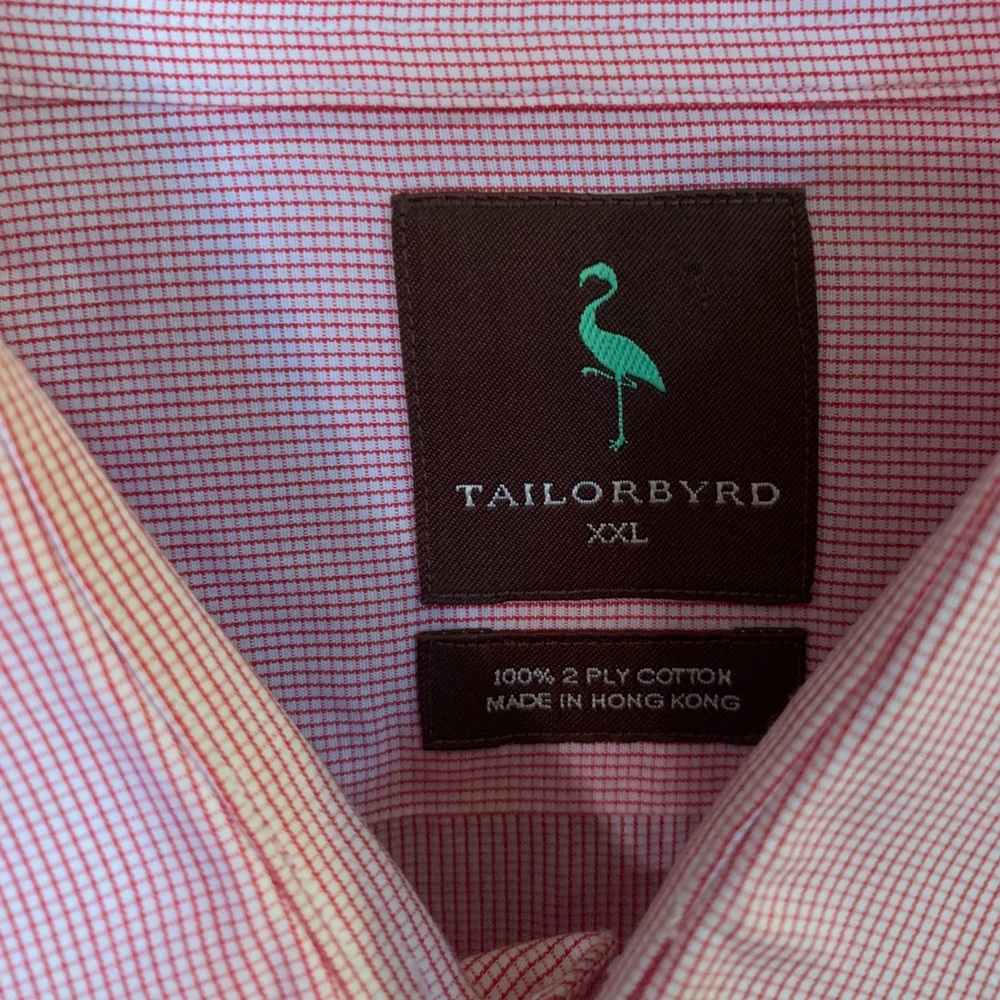 TailorByrd longsleeve pink check